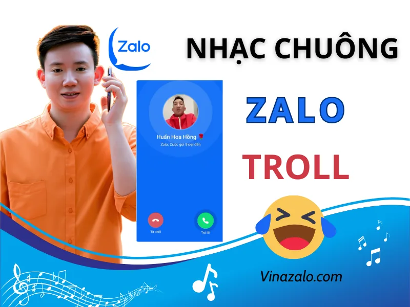 Nhạc chuông Zalo gọi đến Troll mọi người cực vui