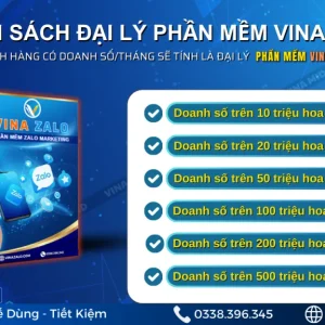 Chính sách đại lý phần mềm VinaZalo