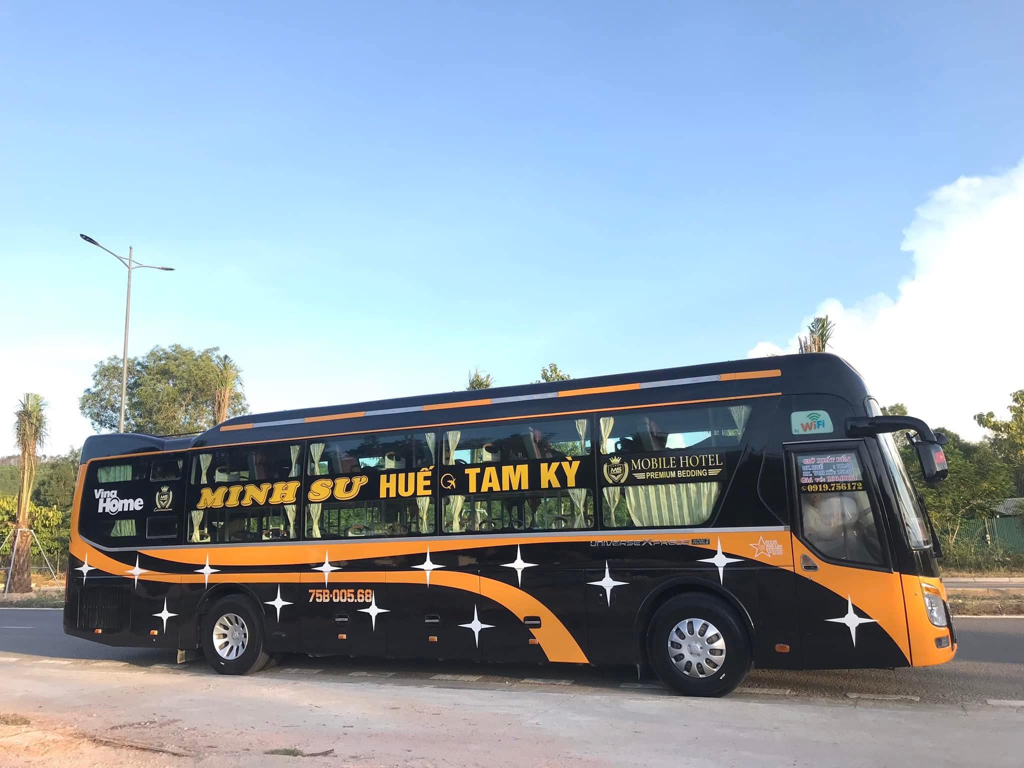 Nhà xe Minh Sư tuyến Huế – Tam Kỳ | Lịch xuất bến & liên hệ đặt vé