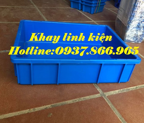 Giá khay nhựa, thùng nhựa b9, thùng nhựa đặc, thùng nhựa cơ khí, thùng nhựa trong nhà xưởng