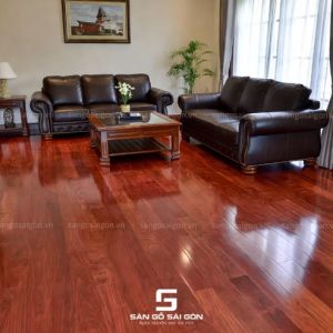 Gỗ gõ đỏ lát sàn có dễ trầy không? Sự thật cần biết