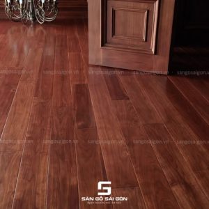 Sàn gỗ tự nhiên màu cánh gián đậm: Kinh nghiệm chọn gỗ cho nhà ở