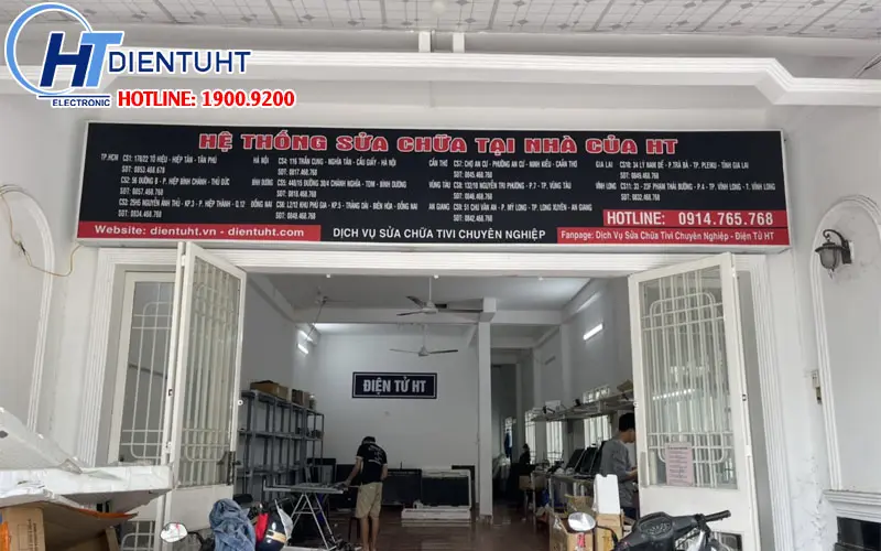 Sửa tivi Panasonic bị vỡ màn hình tại Hải Dương